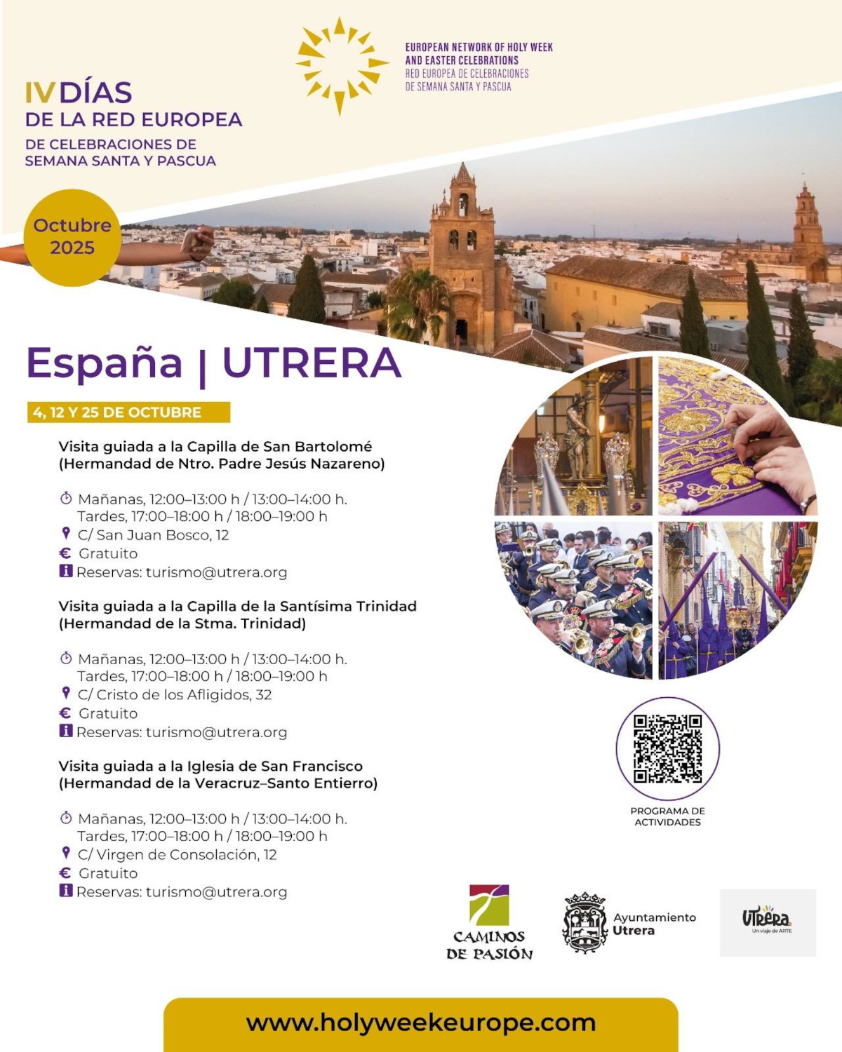 IV Jornadas de la Red Europea de Celebraciones de Semana Santa y Pascua